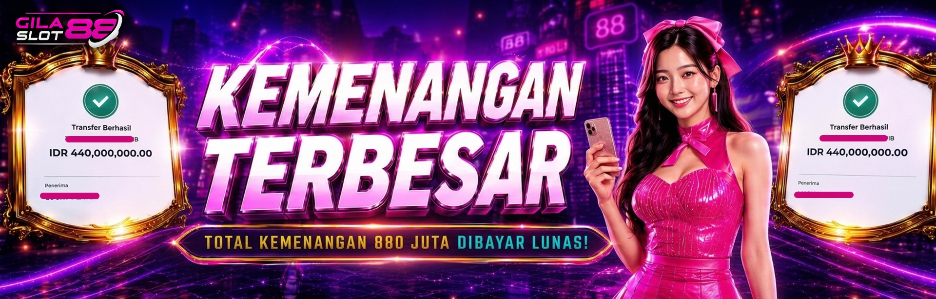 kemenangan di bayar lunas 