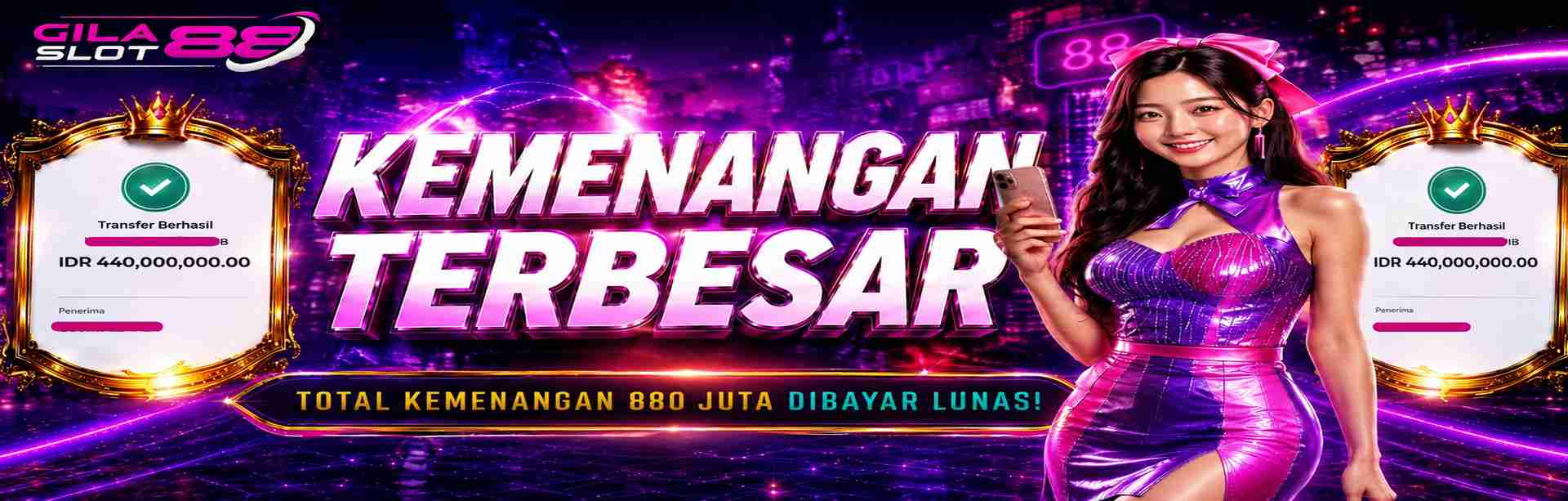 kemenangan di bayar lunas 