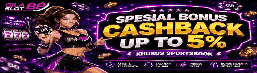 BONUS Cashback Sportbook & Sabung Ayam 5 %